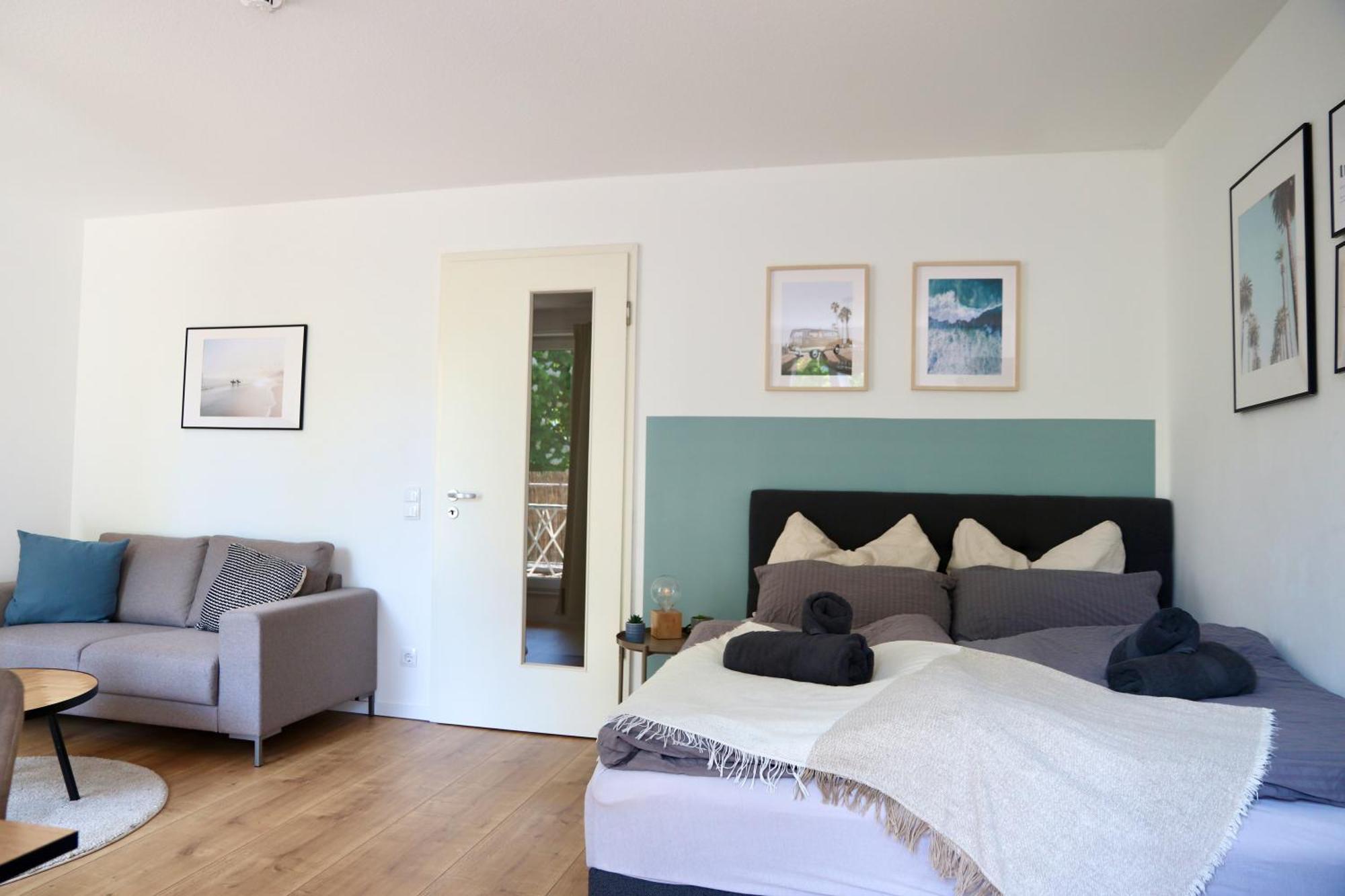 Gemuetliches 1R Apartment Mit Balkon, Parking, Tv Streaming 马格德堡 外观 照片